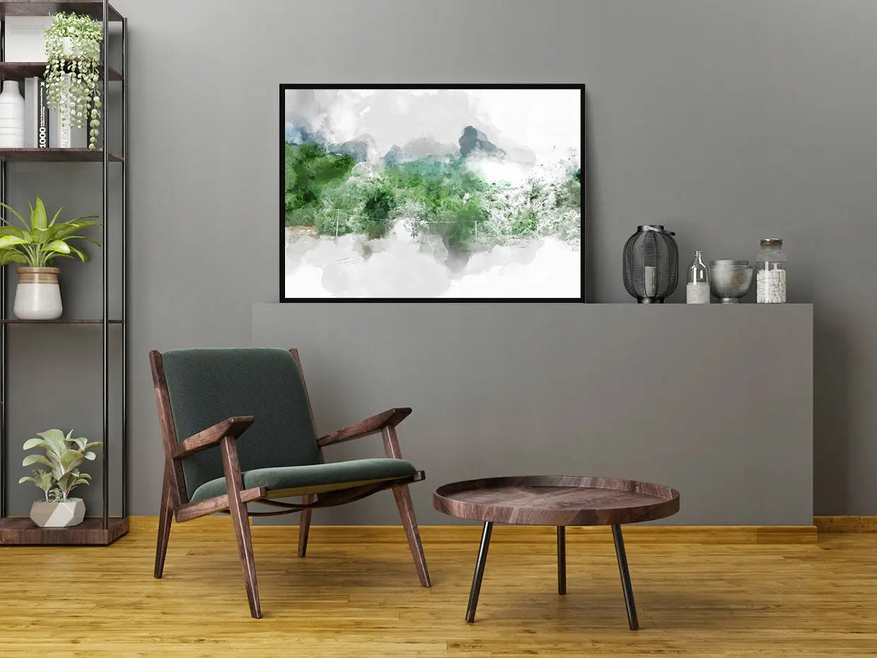 Plakat Akwarela 53x73 cm  ForWalls.eu