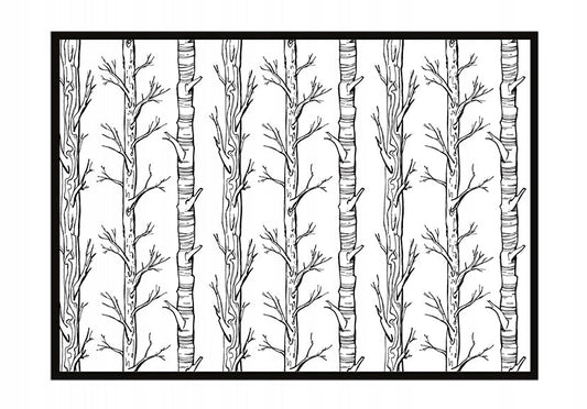 Plakat Drzewa 33x43 cm  ForWalls.eu