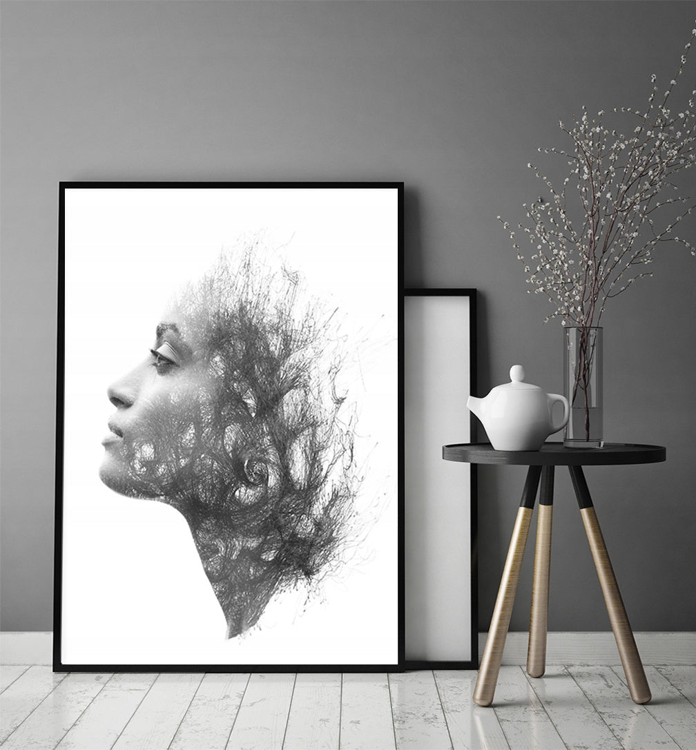Plakat Dziewczyna 53x73 cm  ForWalls.eu