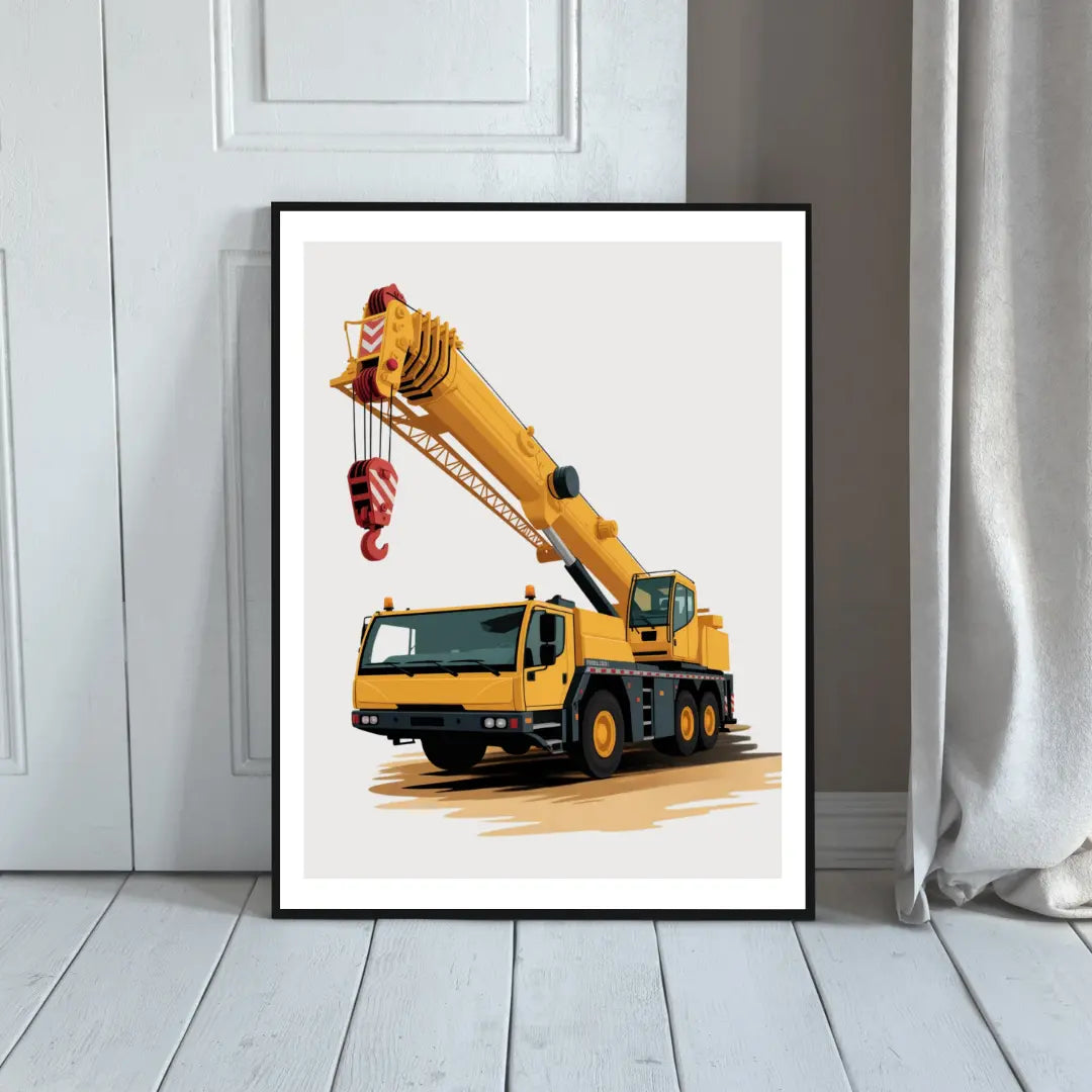 Plakat Dźwig - ForWalls.eu
