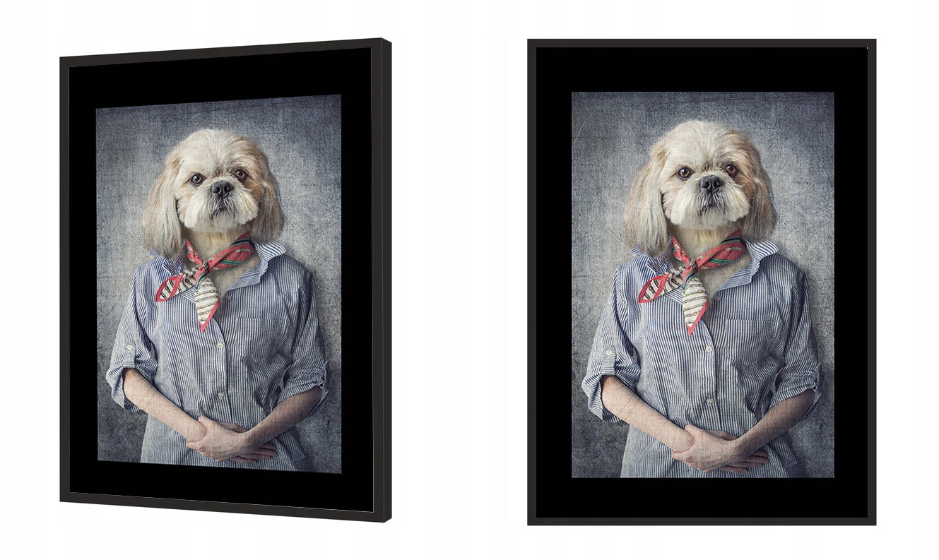 Plakat Pani Pies 33x43 cm  ForWalls.eu