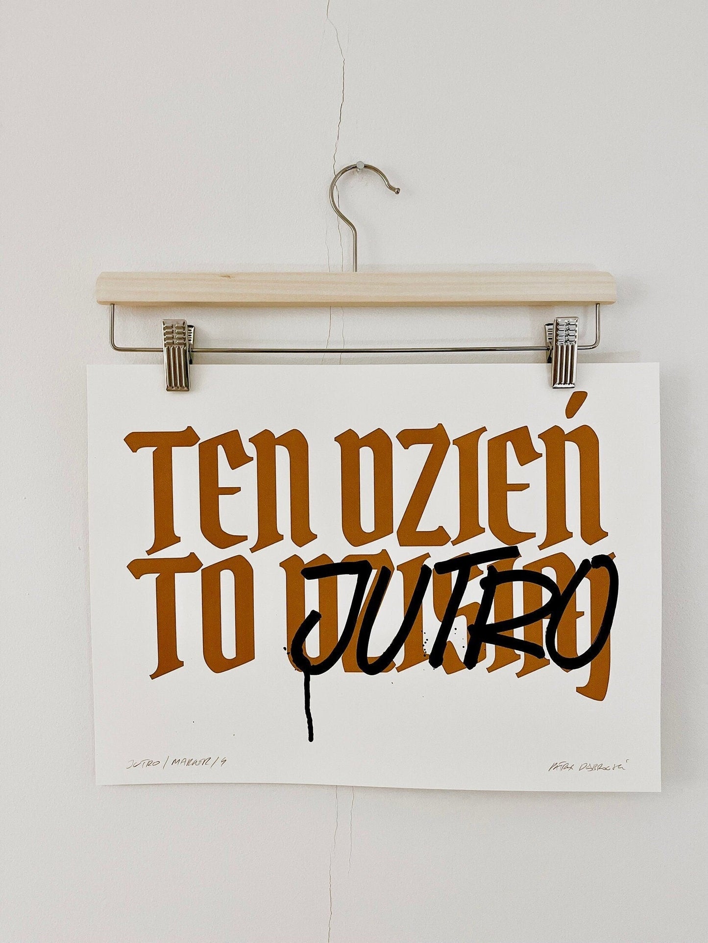 Plakat JUTRO  ForWalls.eu