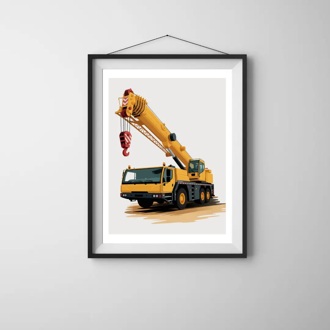 Plakat Dźwig - ForWalls.eu