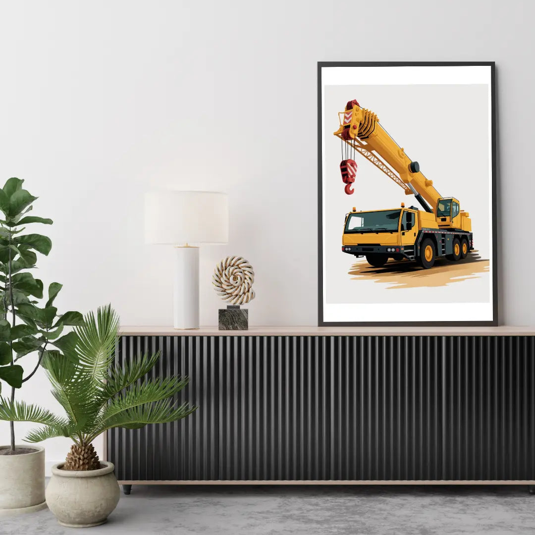 Plakat Dźwig - ForWalls.eu