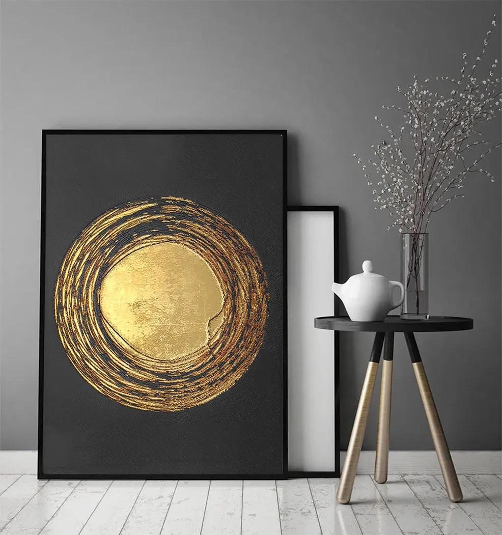 Plakat Złoty 33x43 cm - ForWalls.eu
