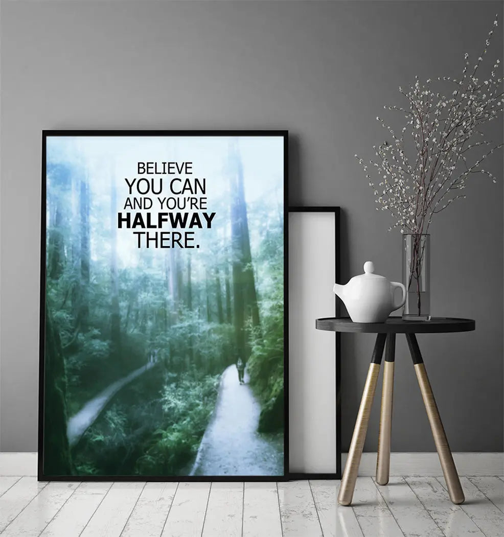 Plakat Believe 33x43 cm - ForWalls.eu