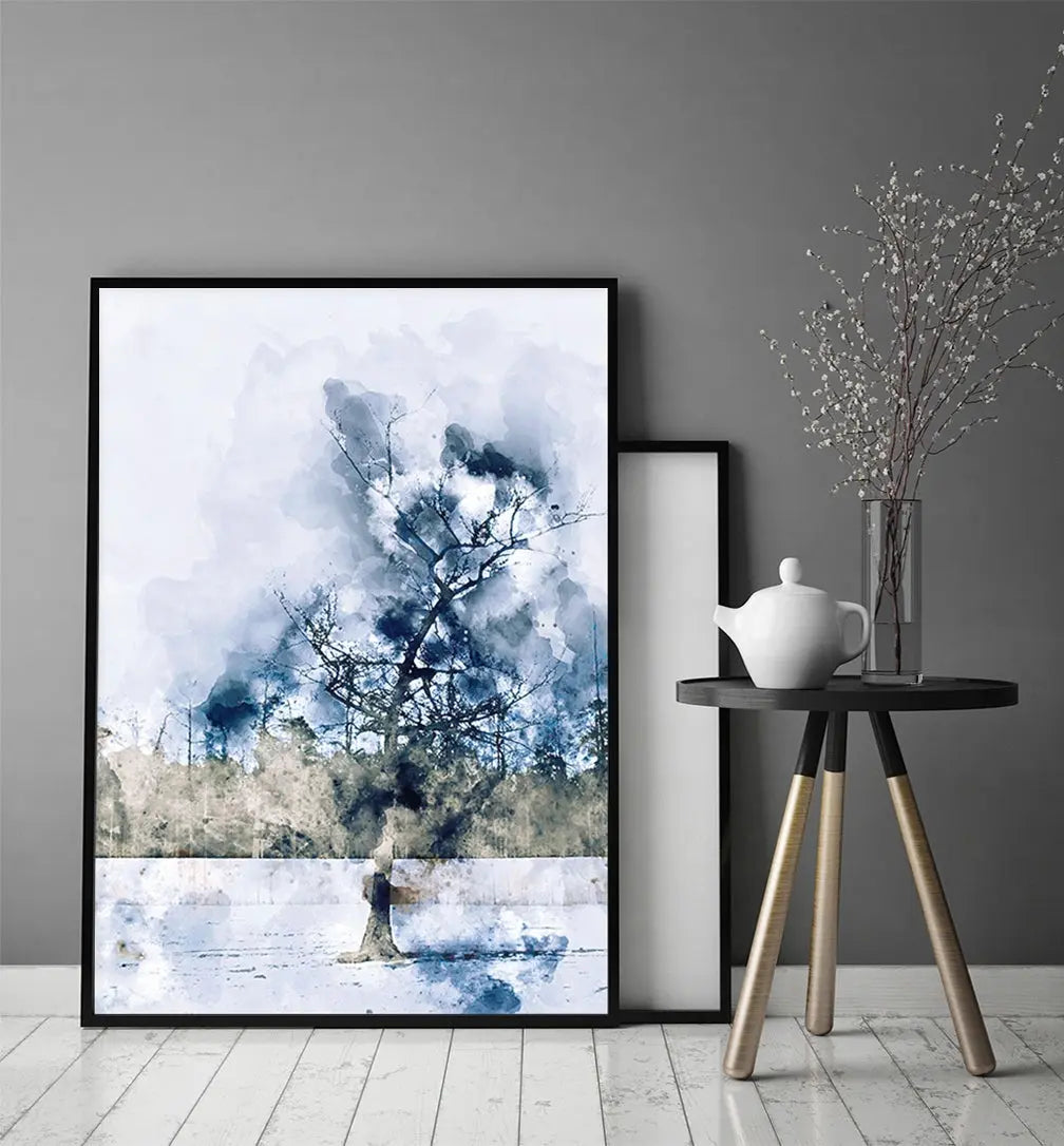 Plakat Akwarela 53x73 cm  ForWalls.eu