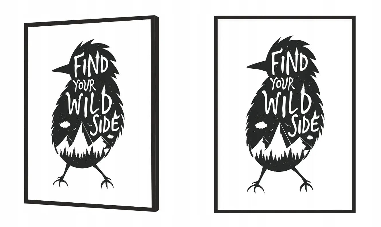 Plakat Find Your Wild Side 33x43 cm  ForWalls.eu