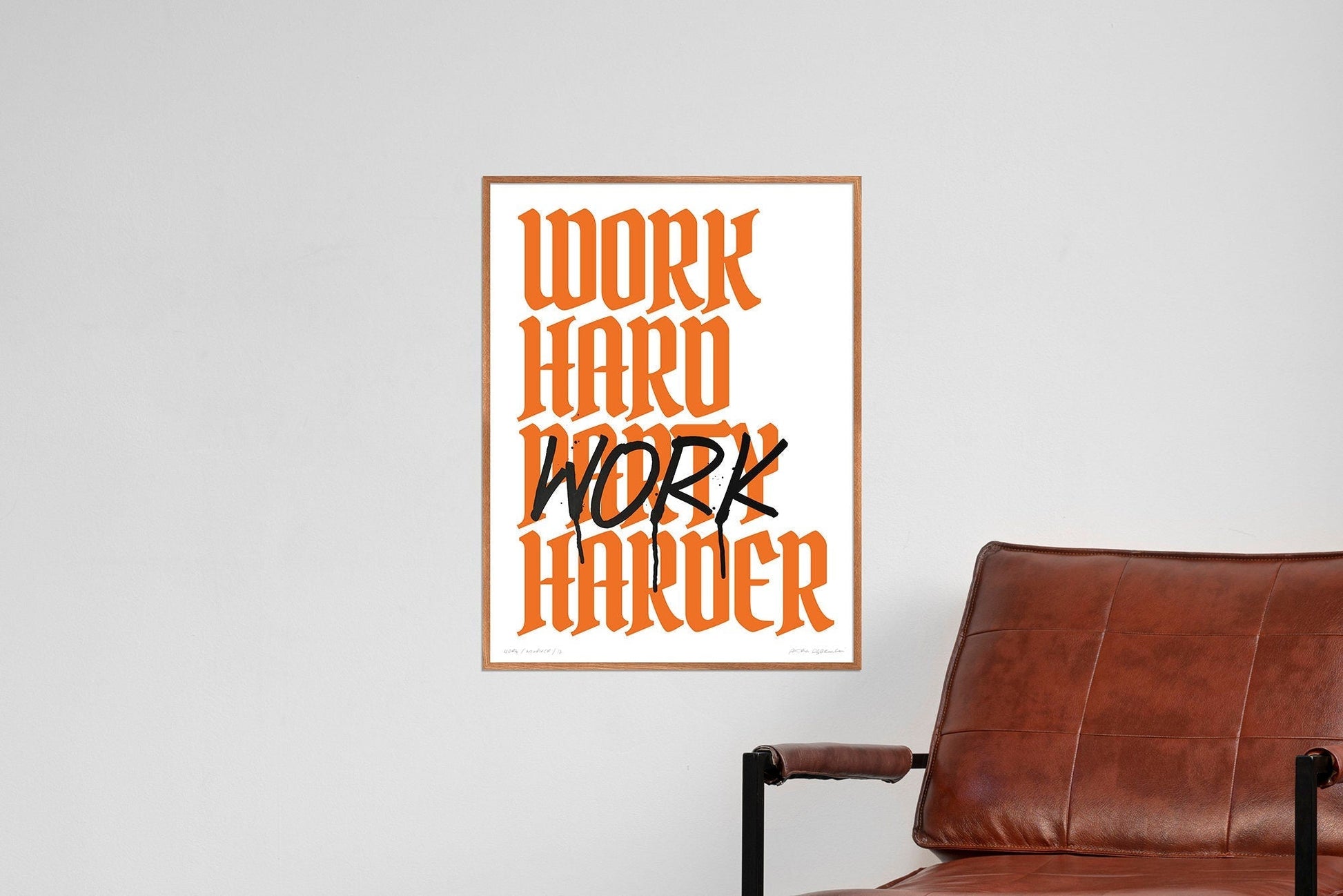 Plakat WORK  ForWalls.eu