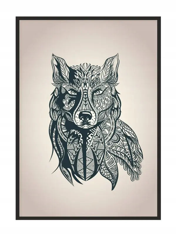 Plakat Wilk 33x43 cm - ForWalls.eu