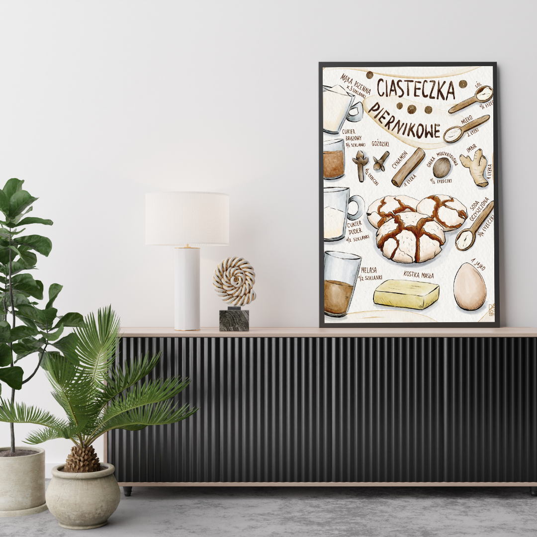 Plakat Ciasteczka Piernikowe  ForWalls.eu