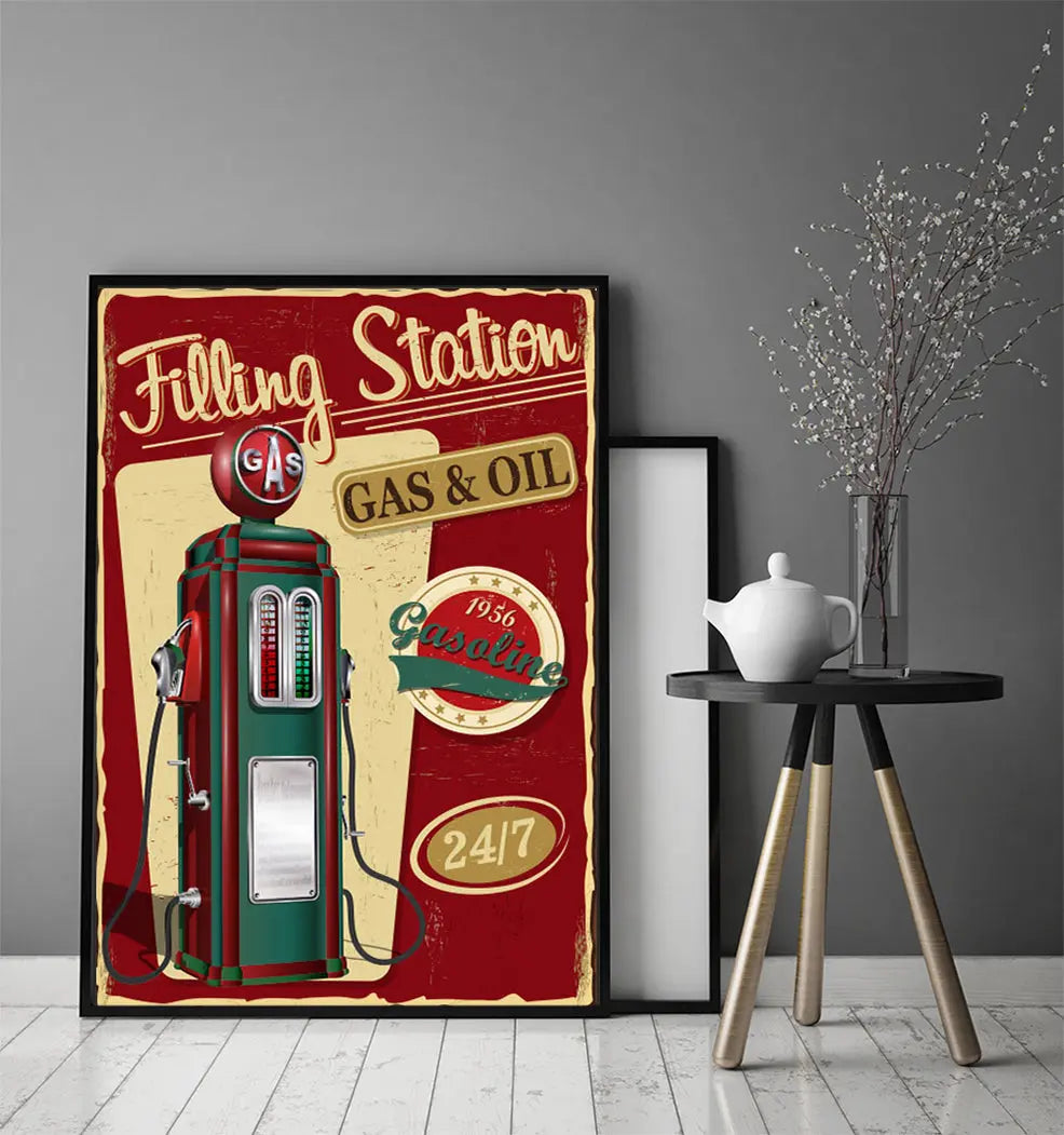 Plakat Garaż 33x43 cm - ForWalls.eu