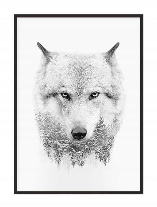 Plakat Wilk 33x43 cm  ForWalls.eu