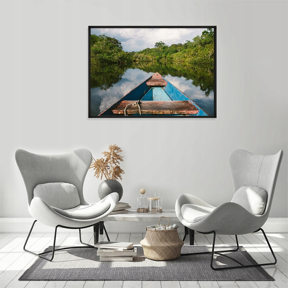 Plakat Łódka 33x43 cm  ForWalls.eu