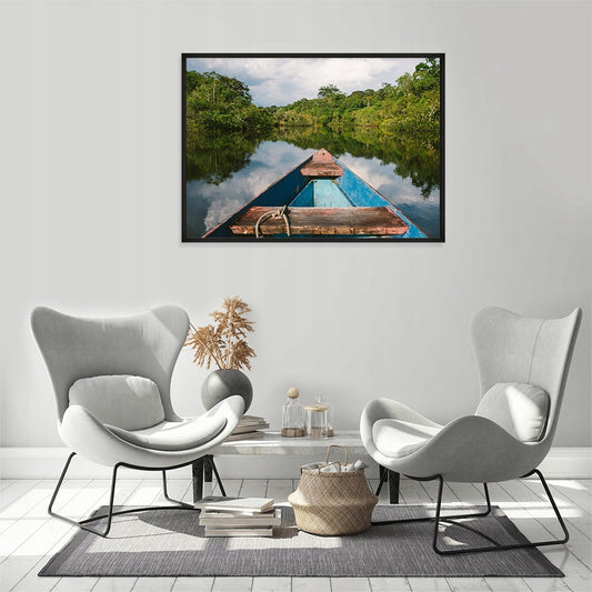 Plakat Łódka 33x43 cm  ForWalls.eu