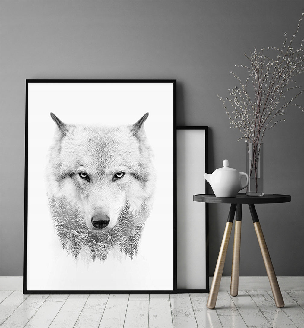 Plakat Wilk 33x43 cm  ForWalls.eu