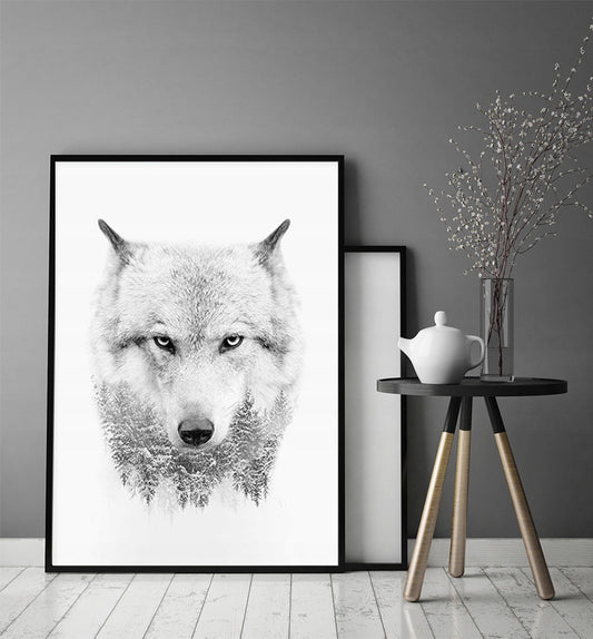 Plakat Wilk 33x43 cm  ForWalls.eu