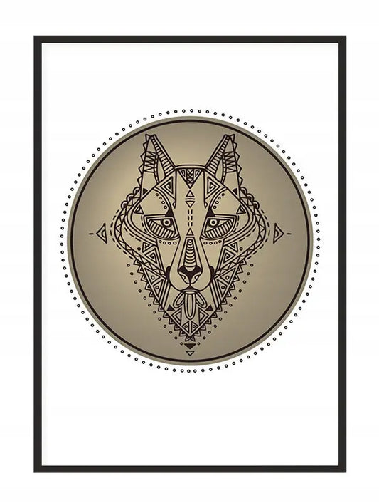 Plakat Wilk 33x43 cm - ForWalls.eu