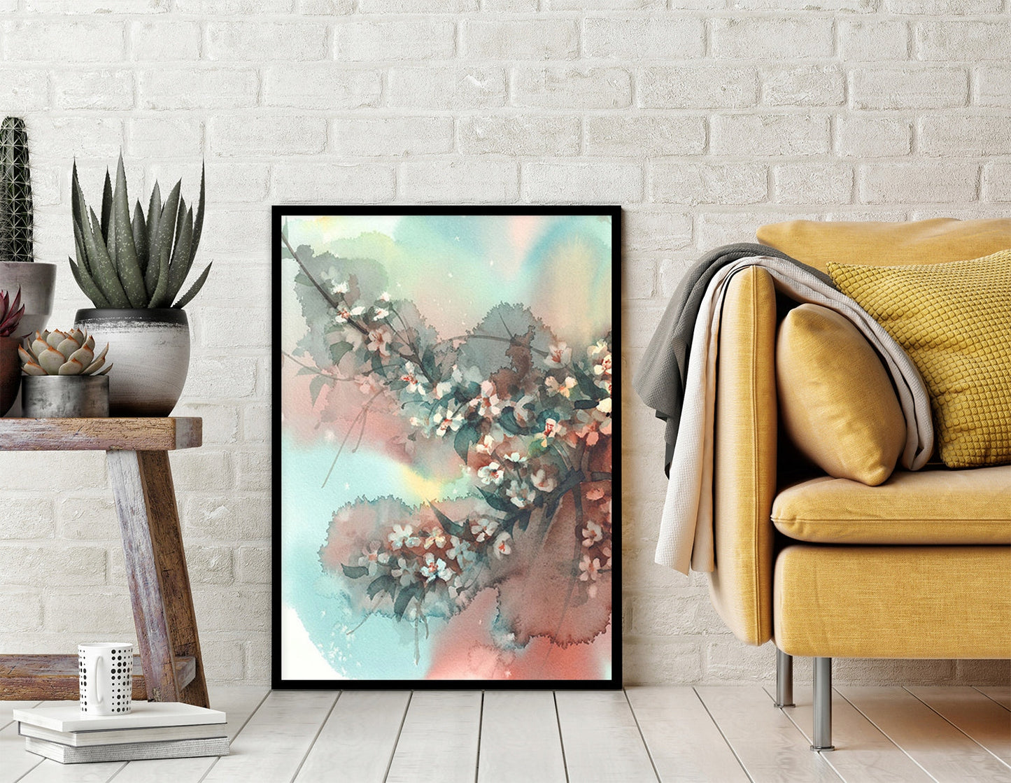 Plakat Akwarela 53x73 cm  ForWalls.eu