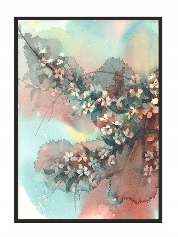 Plakat Akwarela 53x73 cm  ForWalls.eu