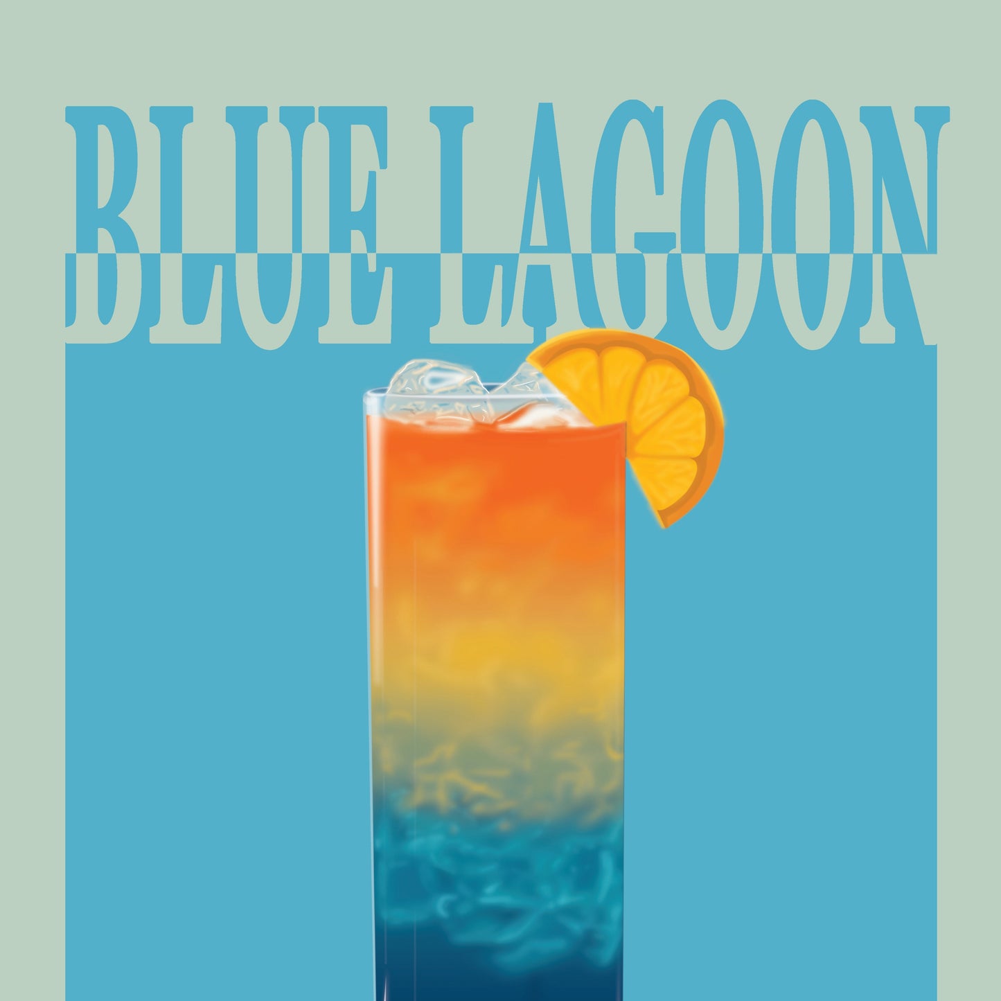 Plakat Blue Lagoon  ForWalls.eu