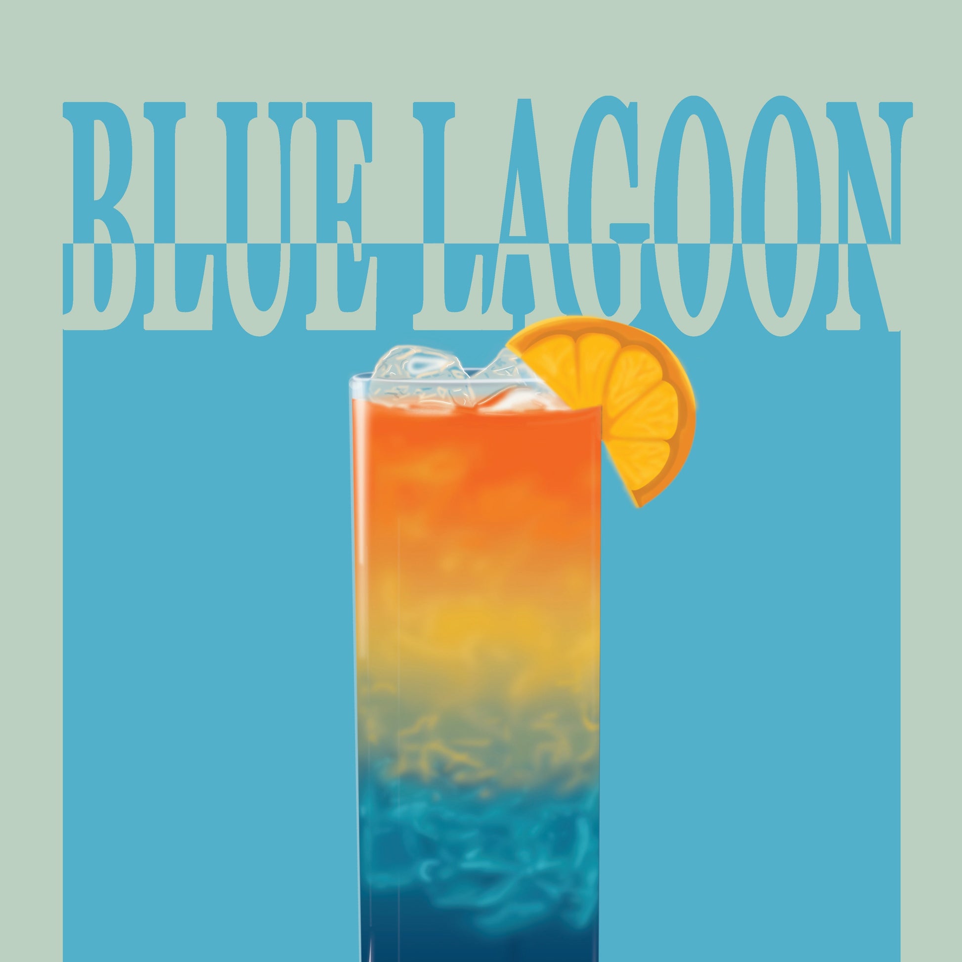 Plakat Blue Lagoon  ForWalls.eu