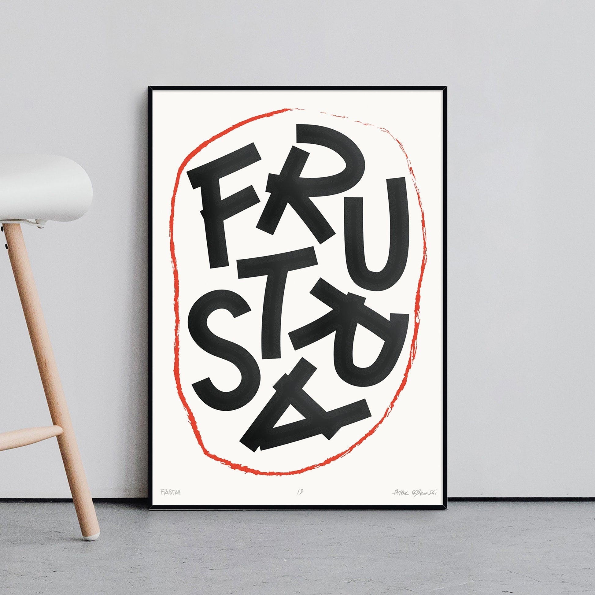 Plakat FRUSTRA  ForWalls.eu