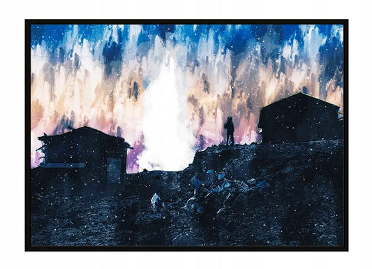 Plakat Domy 53x73 cm - ForWalls.eu