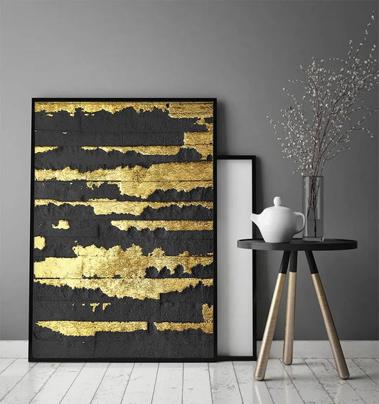 Plakat Złoty 33x43 cm - ForWalls.eu