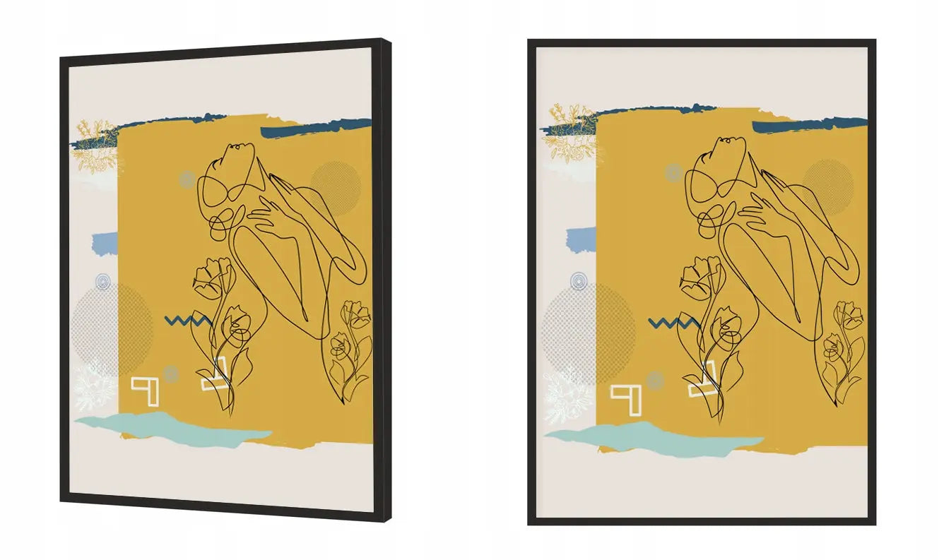 Plakat Line art Ona 33x43 cm - ForWalls.eu
