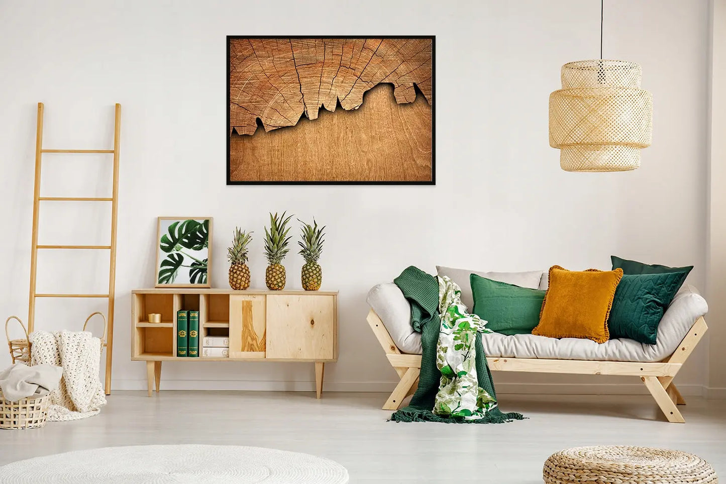 Plakat Drewno 53x73 cm - ForWalls.eu