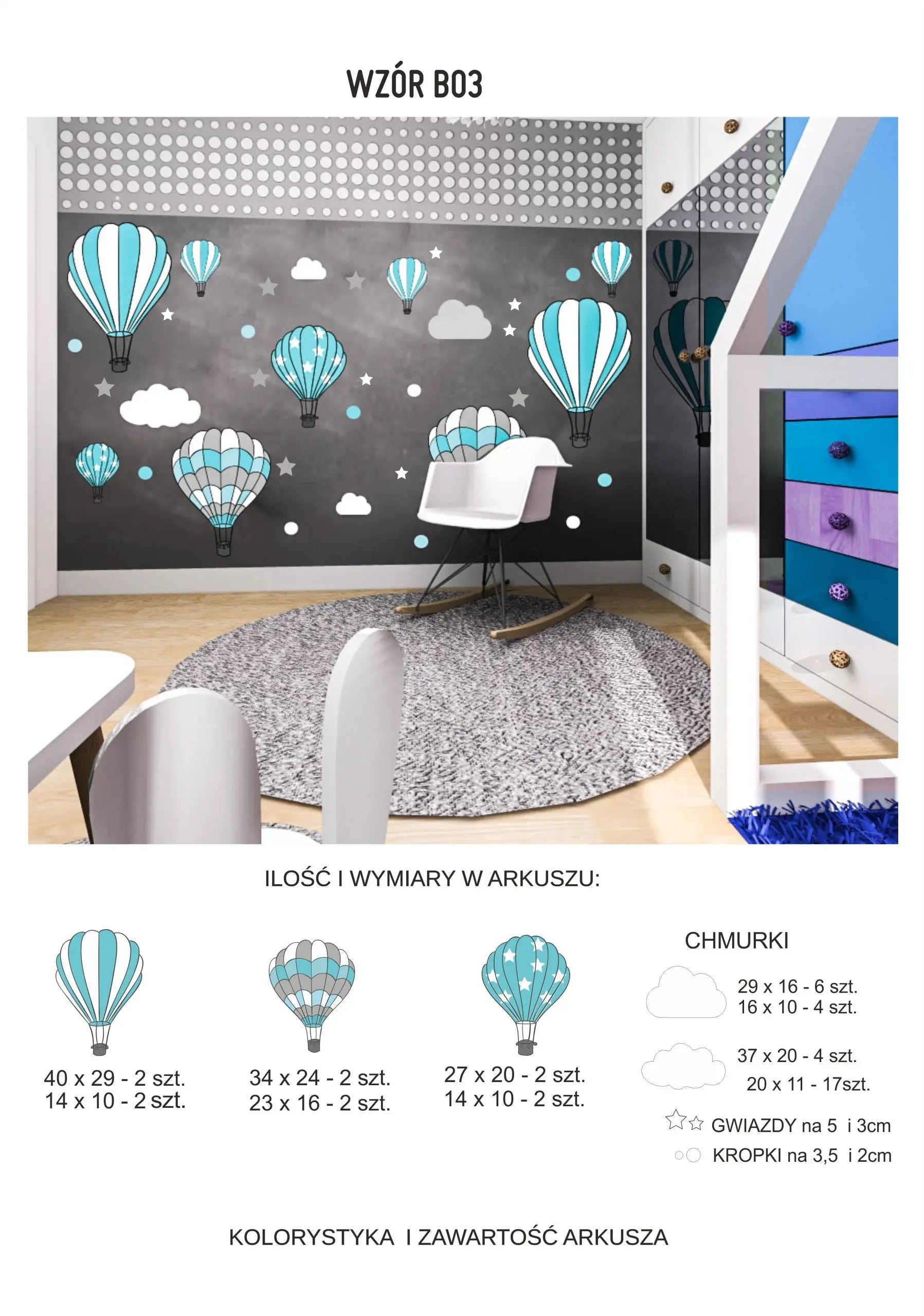 Naklejki Balony - ForWalls.eu