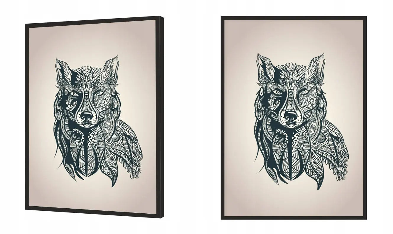 Plakat Wilk 33x43 cm - ForWalls.eu