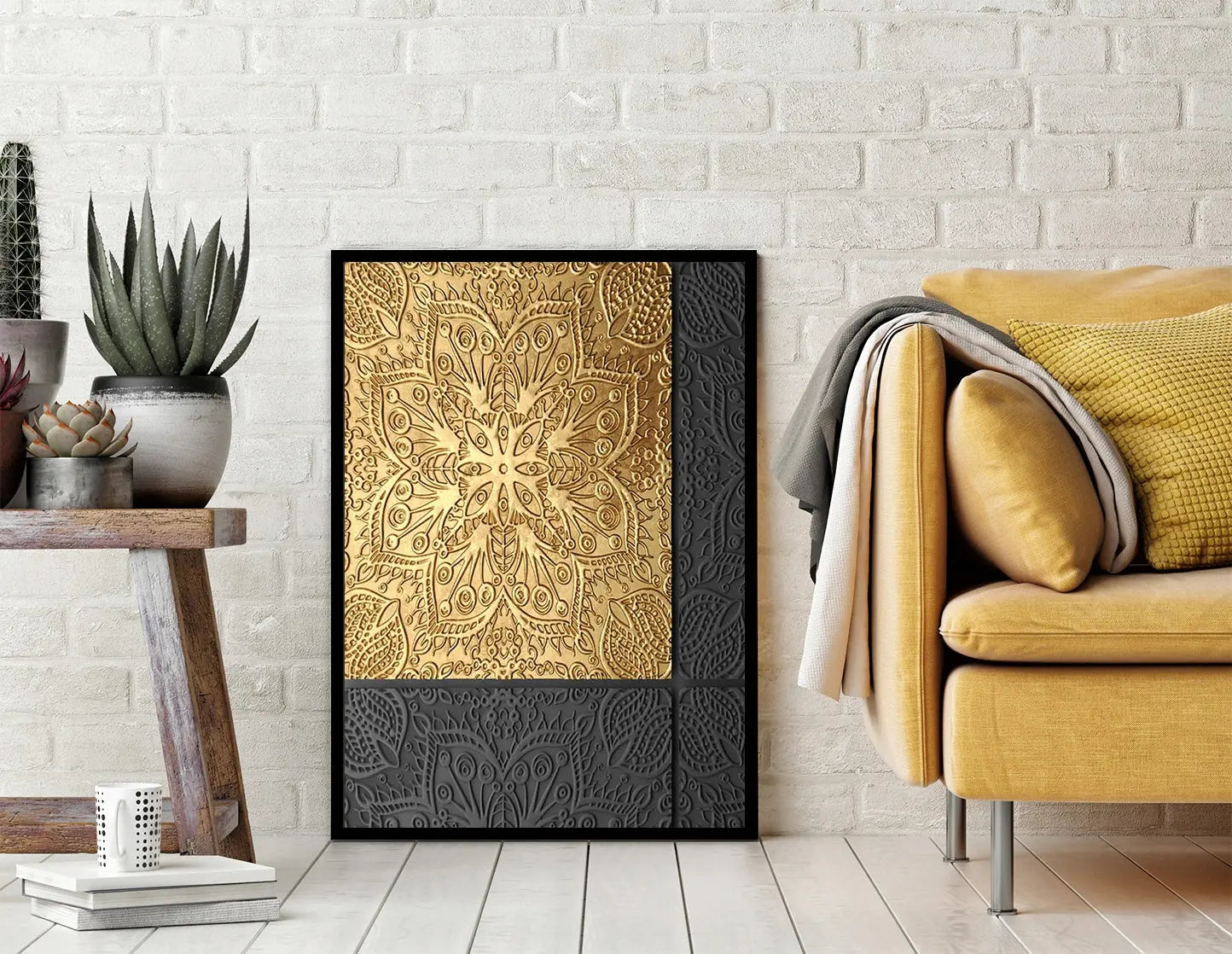 Plakat Złoty 33x43 cm - ForWalls.eu