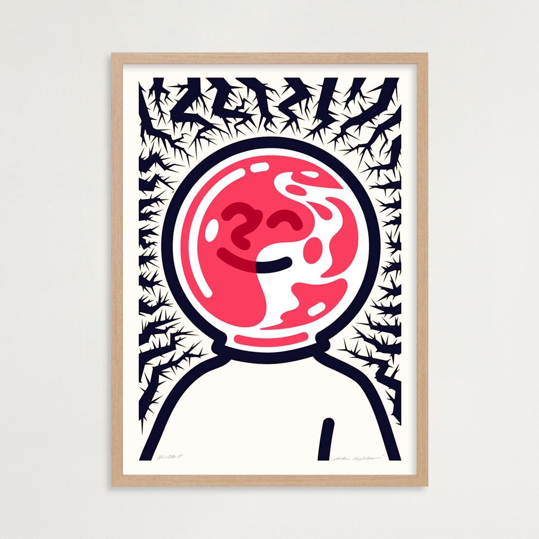 Plakat BUBBLE  ForWalls.eu