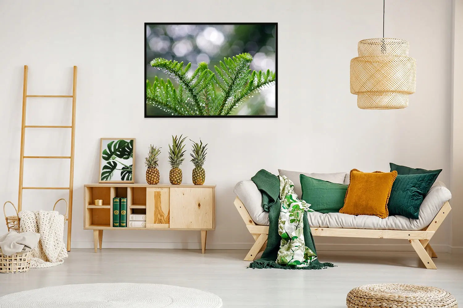 Plakat Liście 53x73 cm  ForWalls.eu