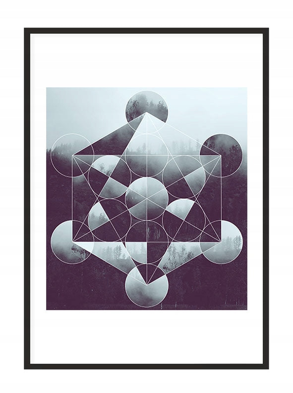 Plakat Geometria 33x43 cm  ForWalls.eu