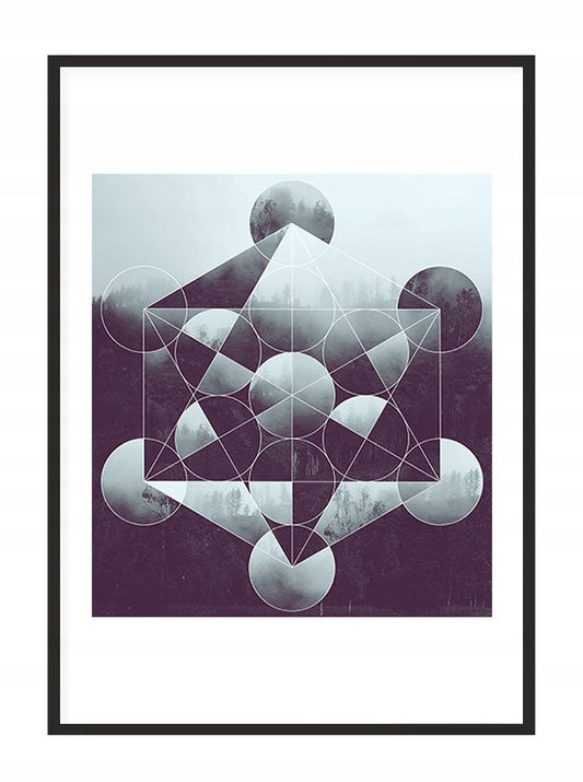 Plakat Geometria 33x43 cm  ForWalls.eu