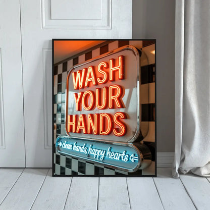 Plakat Wash Your Hands - ForWalls.eu
