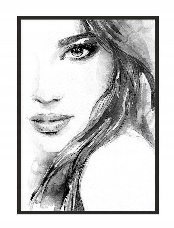 Plakat Dziewczyna 53x73 cm  ForWalls.eu
