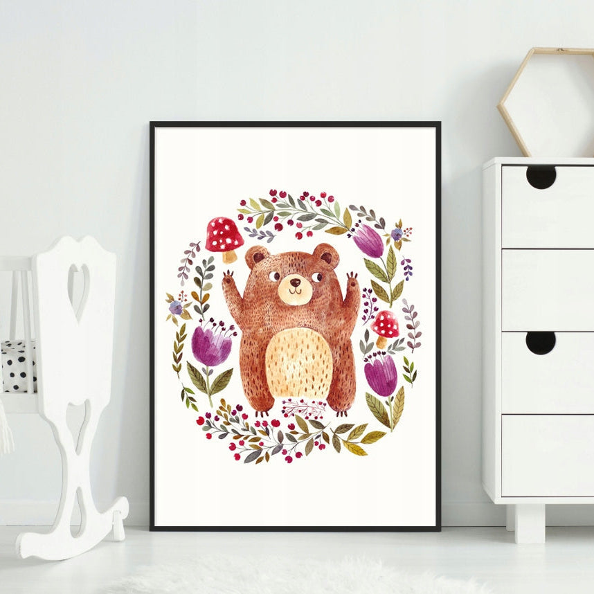 Plakat Miś 33x43 cm  ForWalls.eu