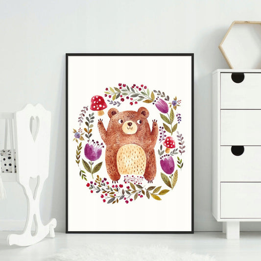 Plakat Miś 33x43 cm  ForWalls.eu