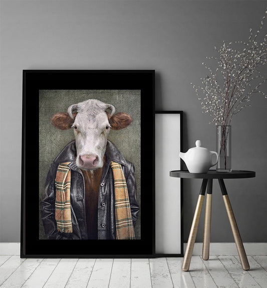 Plakat Krowa 33x43 cm  ForWalls.eu
