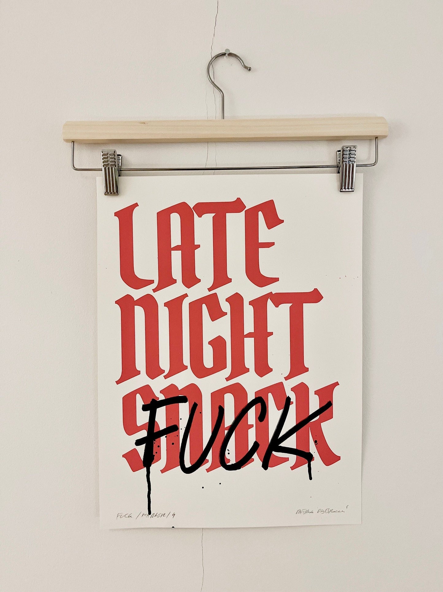 Plakat FUCK  ForWalls.eu