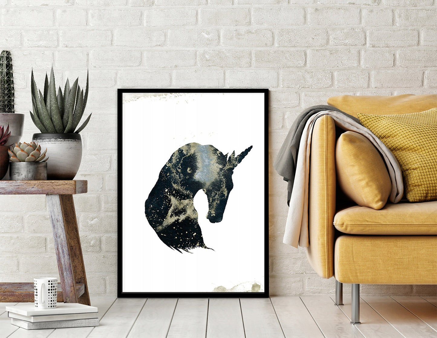 Plakat Jednorożec 53x73 cm  ForWalls.eu
