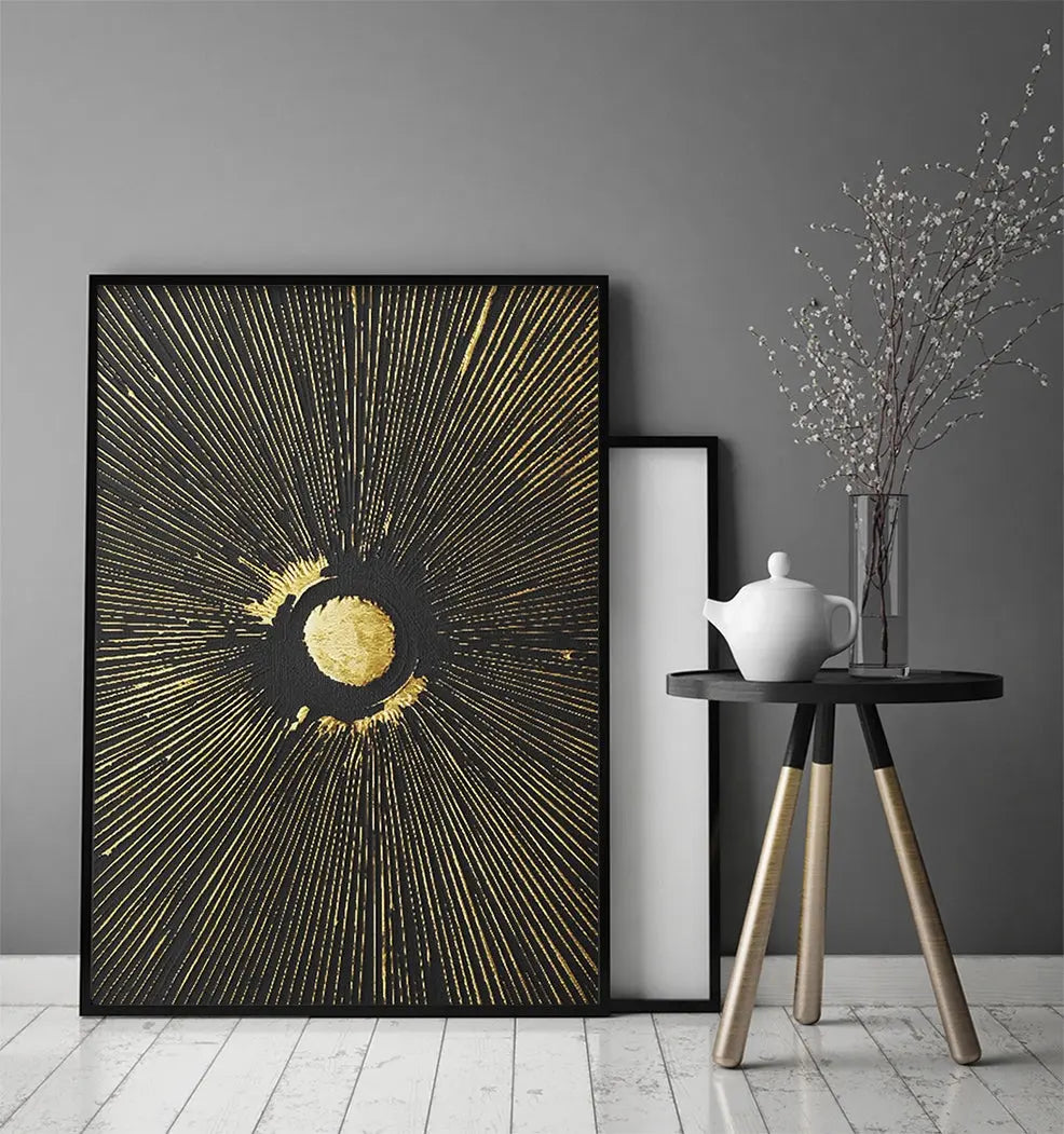 Plakat Złoty 33x43 cm - ForWalls.eu