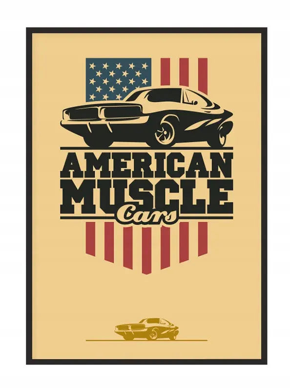 Plakat Garaż Car 33x43 cm  ForWalls.eu