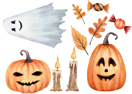 Naklejka dwustronna na okno Dekoracja Halloween Wielorazowa ozdoba na szybę