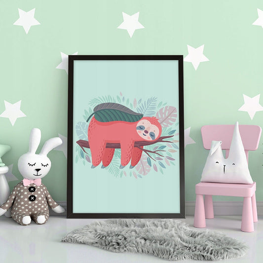 Plakat Leniwiec 33x43 cm  ForWalls.eu