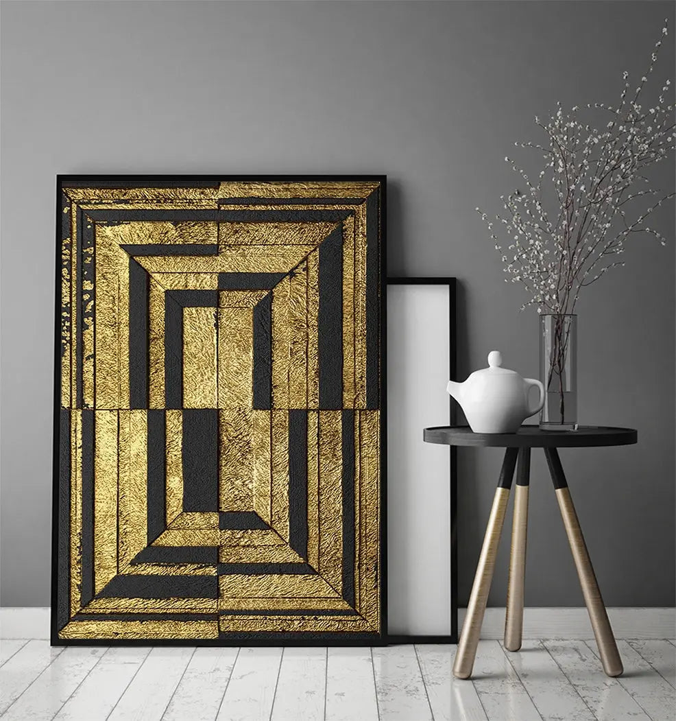 Plakat Złoty 33x43 cm - ForWalls.eu